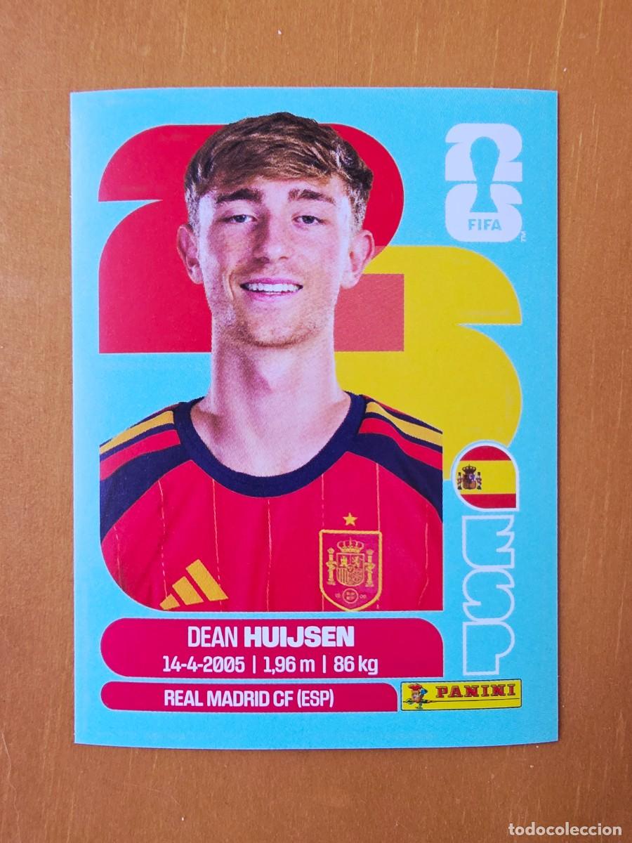 Cromos de F&uacute;tbol: ESP 5 Dean Huijsen, Espa&ntilde;a, Panini FIFA World Cup Mundial 2026 Sticker