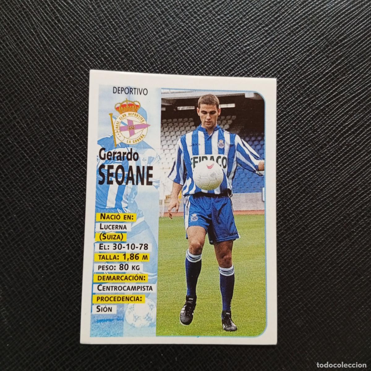 Cromos de F&uacute;tbol: 415 SEOANE DEPORTIVO PANINI 1998 1999 CROMO FUTBOL 98 99 - SIN PEGAR - A151 PG91 ULTIMOS FICHAJE