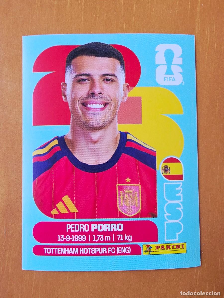 Cromos de F&uacute;tbol: ESP 6 Pedro Porro, Espa&ntilde;a, Panini FIFA World Cup Mundial 2026 Sticker