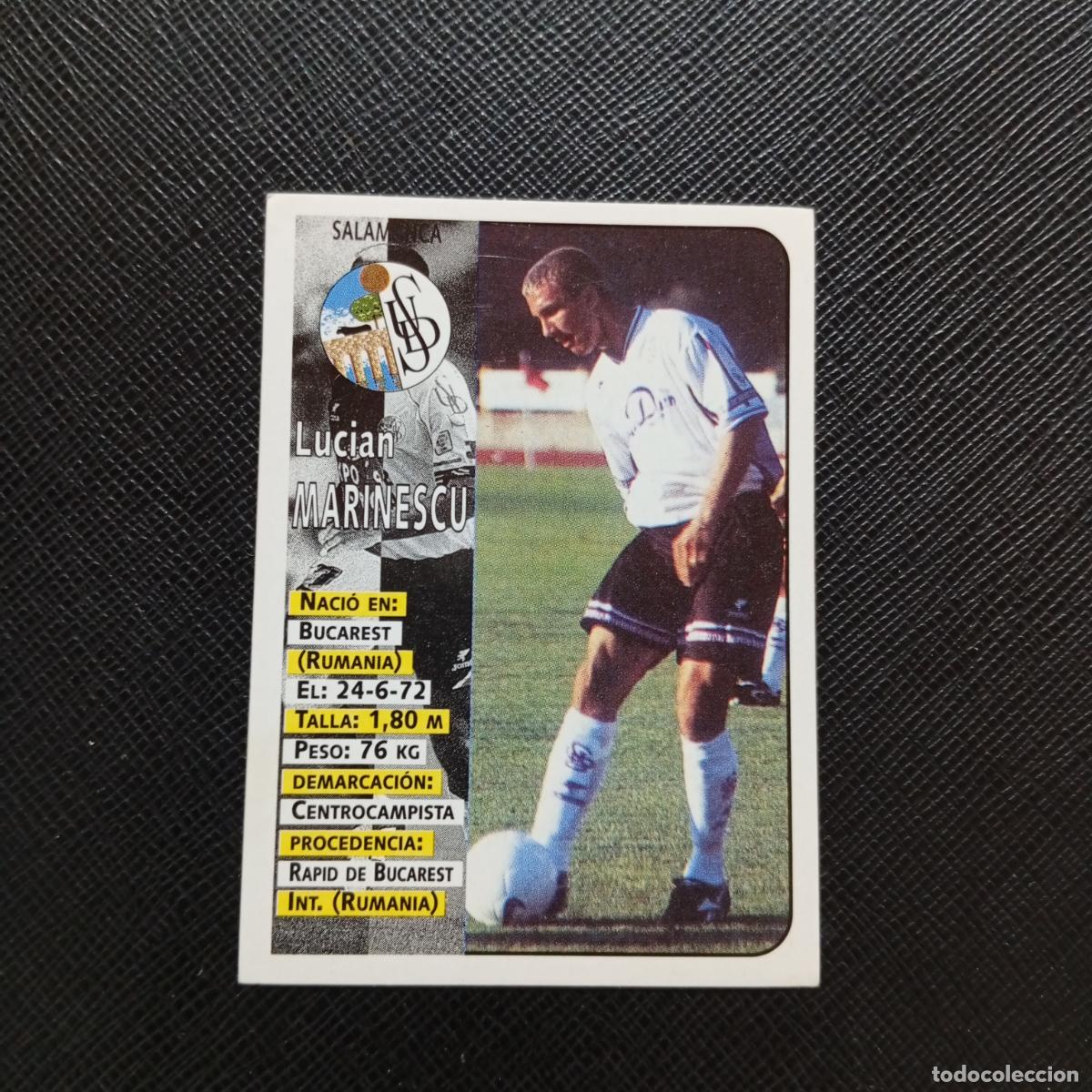 Cromos de F&uacute;tbol: 420 MARINESCU SALAMANCA PANINI 1998 1999 FUTBOL CROMO 98 99 - SIN PEGAR - A151 PG91 ULTIMOS FICHAJE
