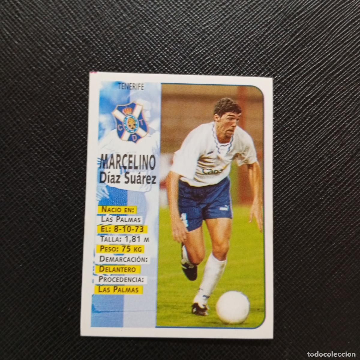 Cromos de F&uacute;tbol: 421 MARCELINO TENERIFE PANINI 1998 1999 FUTBOL CROMO 98 99 - SIN PEGAR - A151 PG91 ULTIMOS FICHAJE
