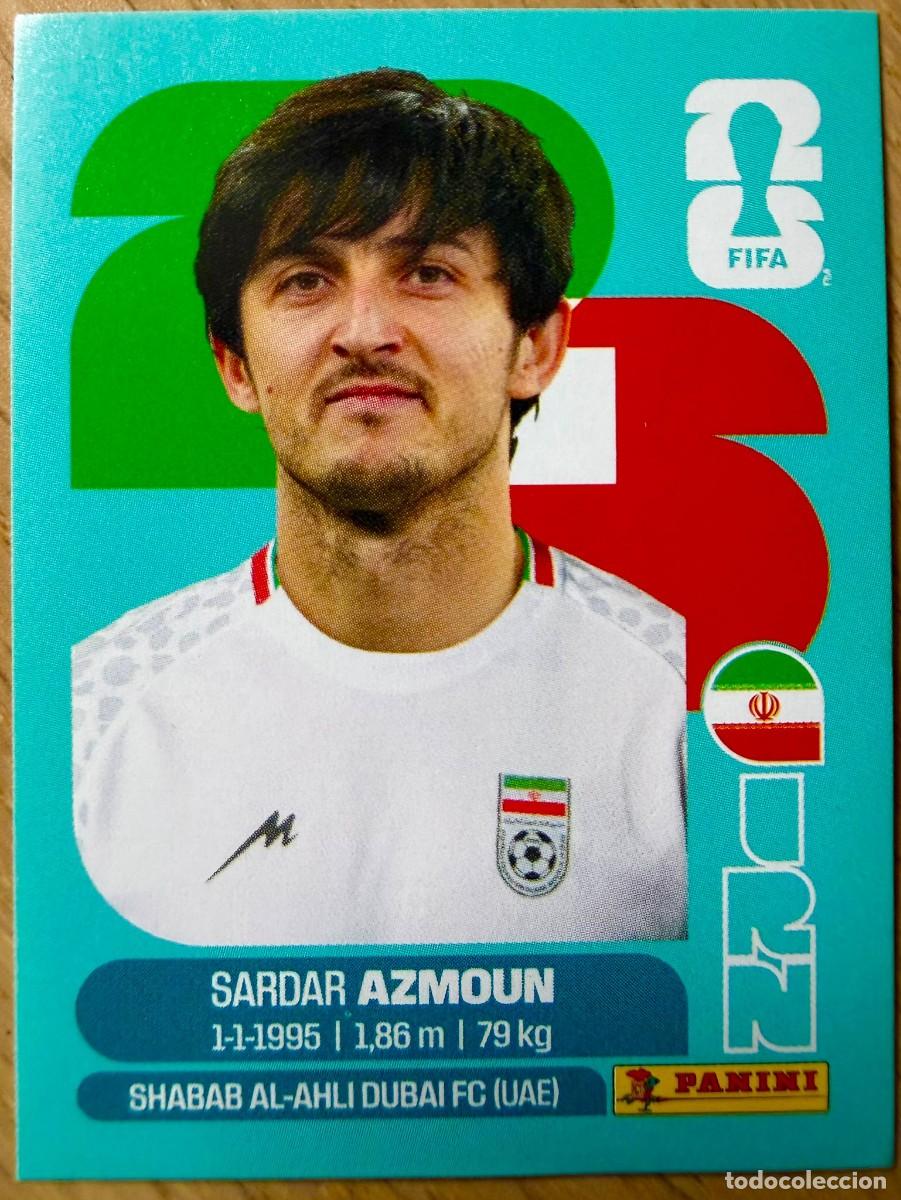 Cromos de F&uacute;tbol: IRN17 IRN 17 AZMOUN IRAN MUNDIAL FIFA WORLD CUP 2026 26 STICKER CROMO PANINI SIN PEGAR