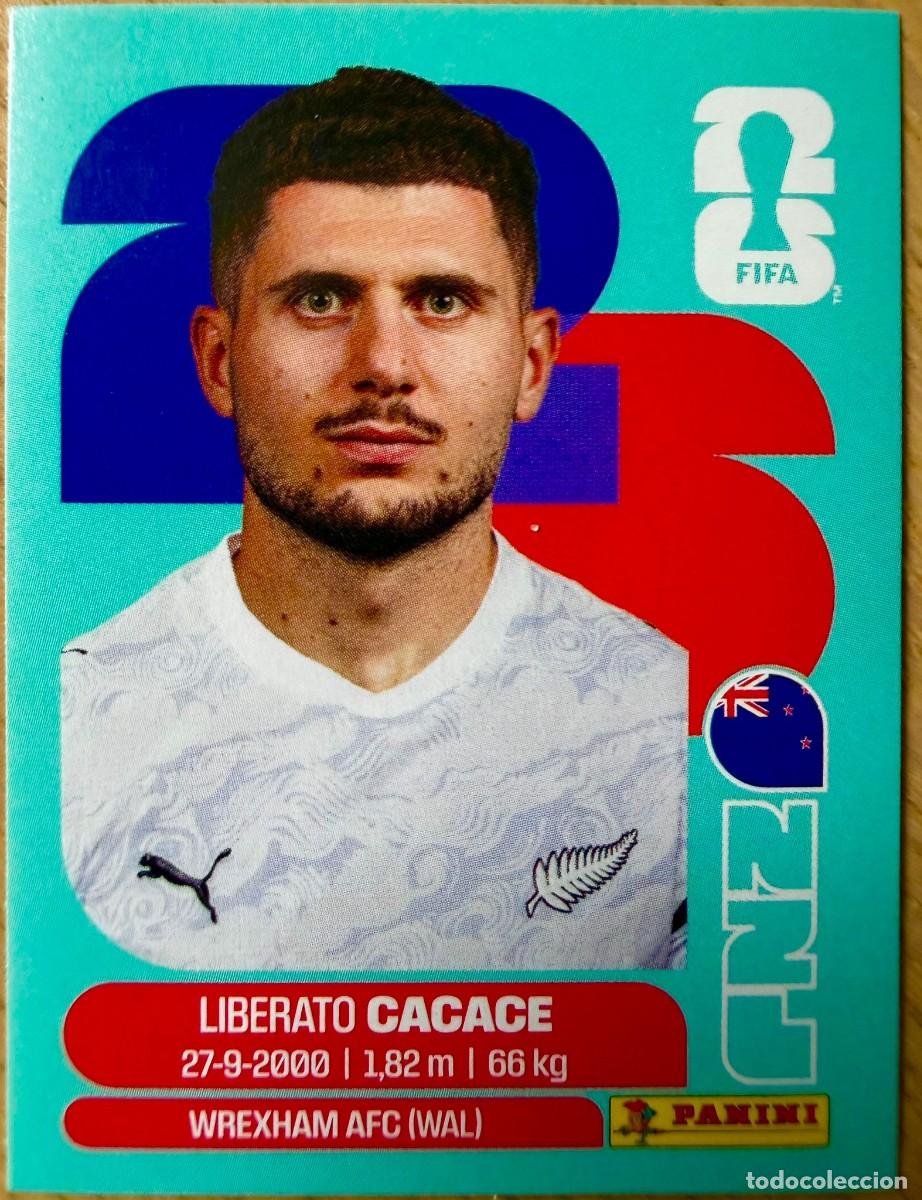 Cromos de F&uacute;tbol: NZL5 NZL 5 CACACE NUEVA ZELANDA MUNDIAL FIFA WORLD CUP 2026 26 STICKER CROMO PANINI SIN PEGAR