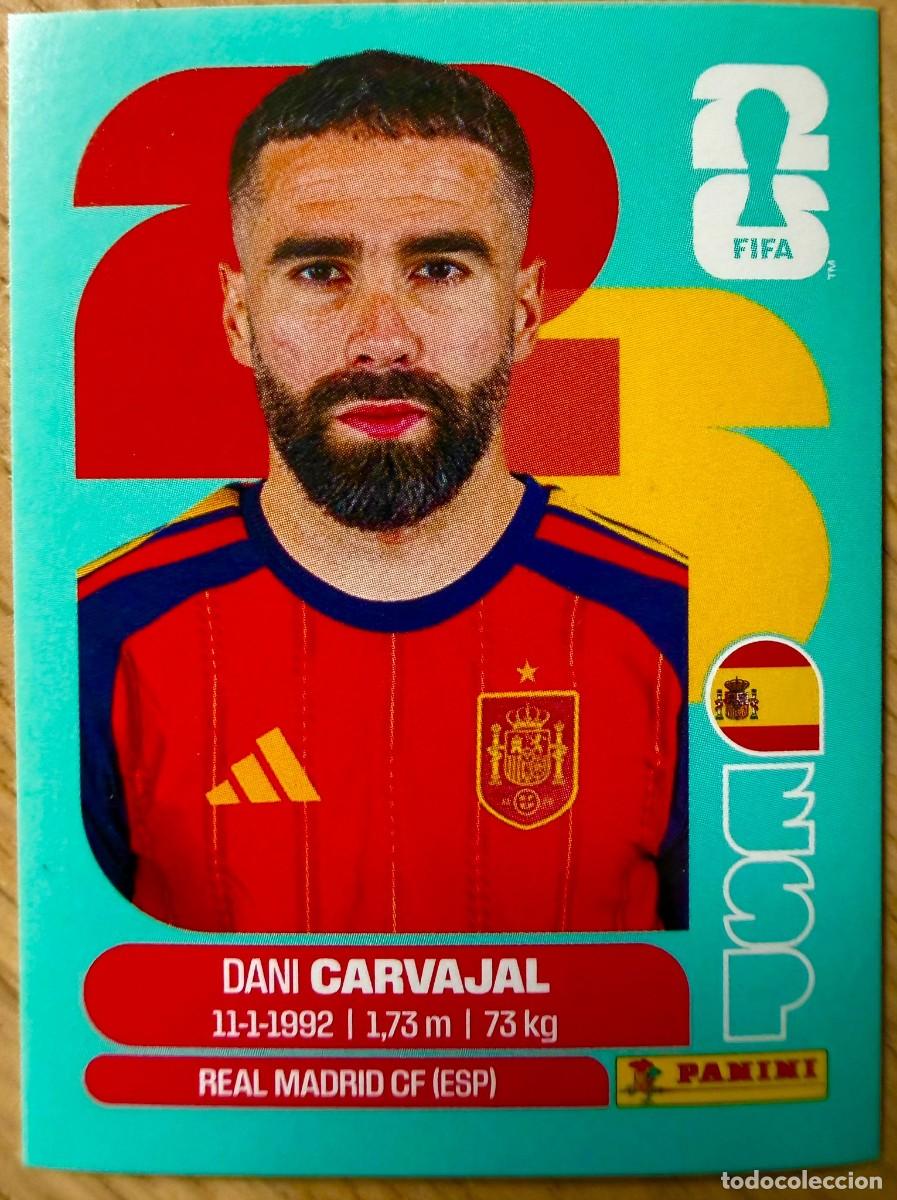 Cromos de F&uacute;tbol: ESP7 ESP 7 DANI CARVAJAL ESPA&Ntilde;A MUNDIAL FIFA WORLD CUP 2026 26 STICKER CROMO PANINI SIN PEGAR