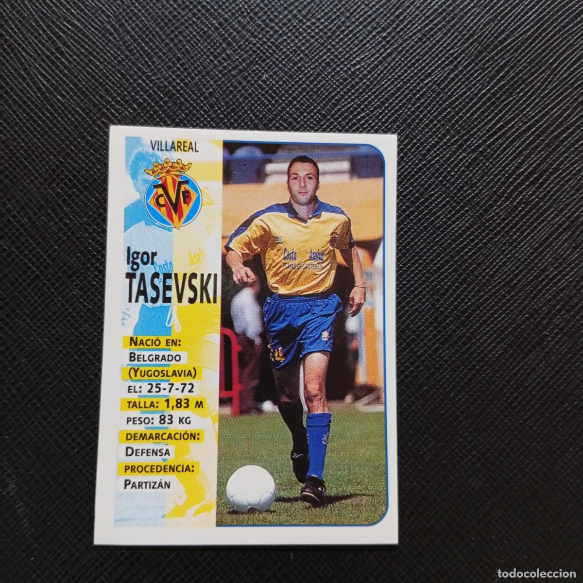 Cromos de F&uacute;tbol: 429 TASEVSKI VILLARREAL PANINI 1998 1999 FUTBOL CROMO 98 99 - SIN PEGAR - A151 PG100 ULTIMOS FICHAJE