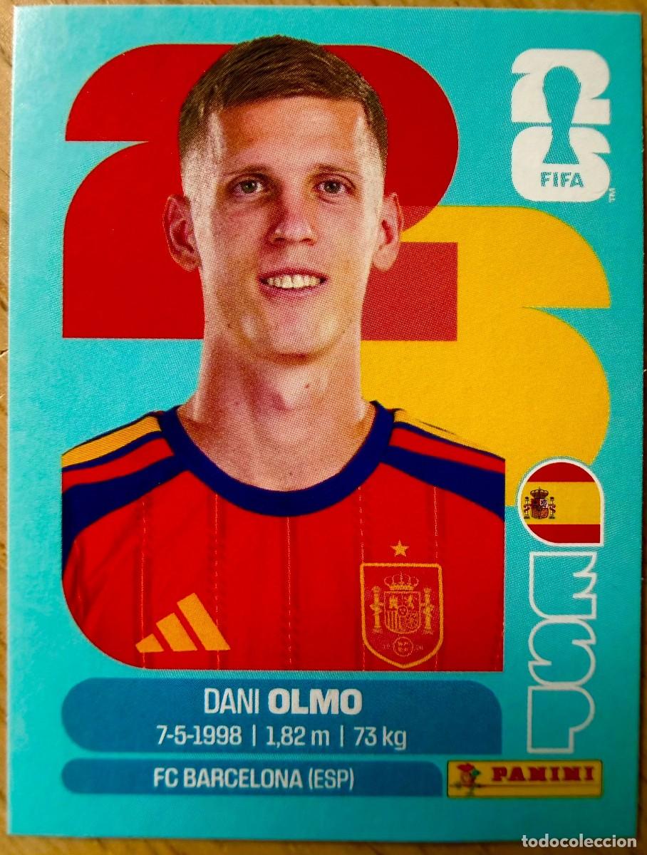 Cromos de F&uacute;tbol: ESP16 ESP 16 DANI OLMO ESPA&Ntilde;A MUNDIAL FIFA WORLD CUP 2026 26 STICKER CROMO PANINI SIN PEGAR