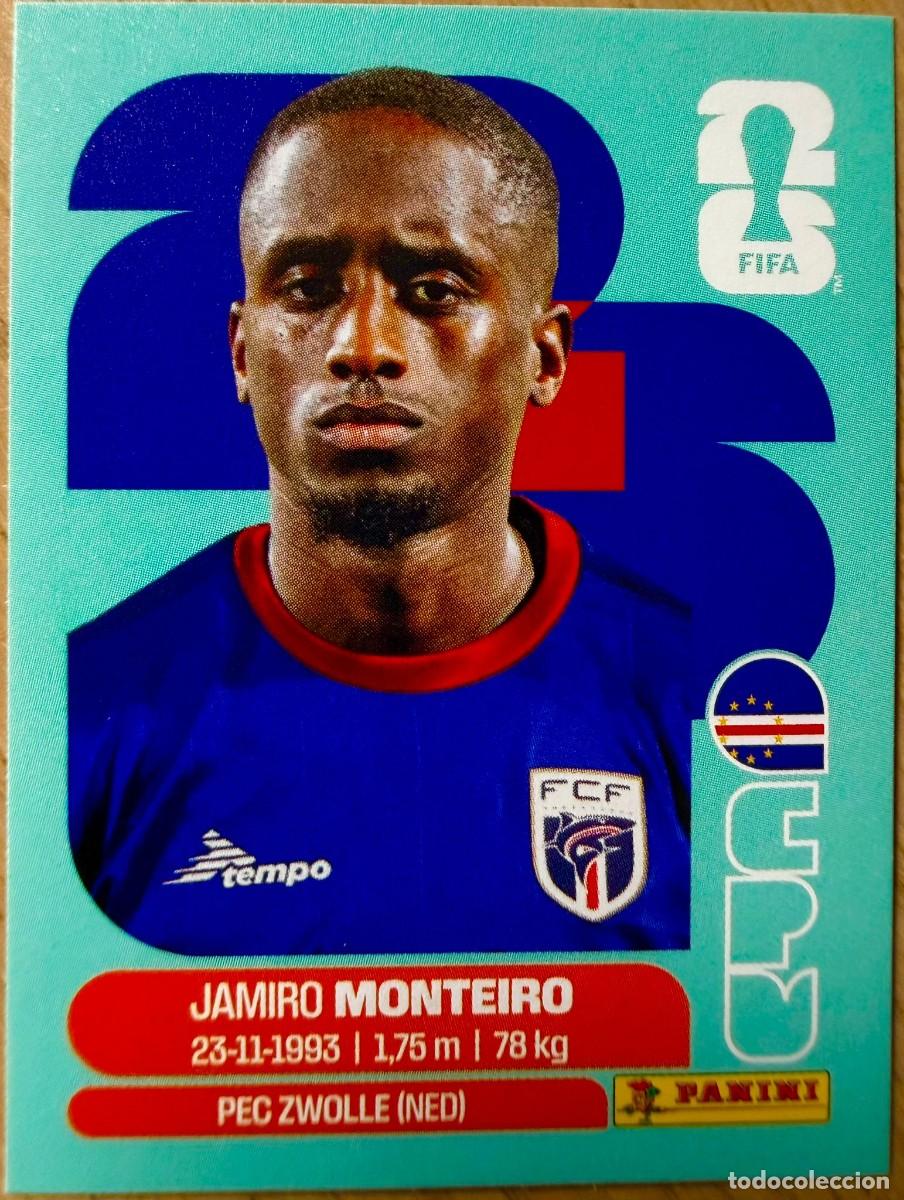 Cromos de F&uacute;tbol: CPV12 CPV 12 MONTEIRO CABO VERDE MUNDIAL FIFA WORLD CUP 2026 26 STICKER CROMO PANINI SIN PEGAR