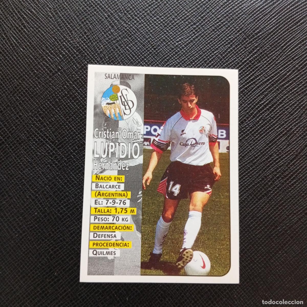 Cromos de F&uacute;tbol: 433 LUPIDO SALAMANCA PANINI 1998 1999 FUTBOL CROMO 98 99 - SIN PEGAR - A151 PG118 ULTIMOS FICHAJE
