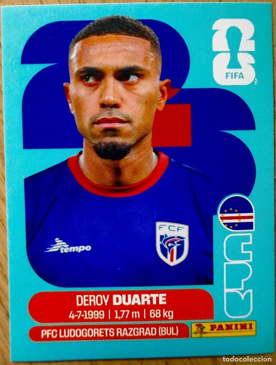 Cromos de F&uacute;tbol: CPV14 CPV 14 DEROY DUARTE CABO VERDE MUNDIAL FIFA WORLD CUP 2026 26 STICKER CROMO PANINI SIN PEGAR