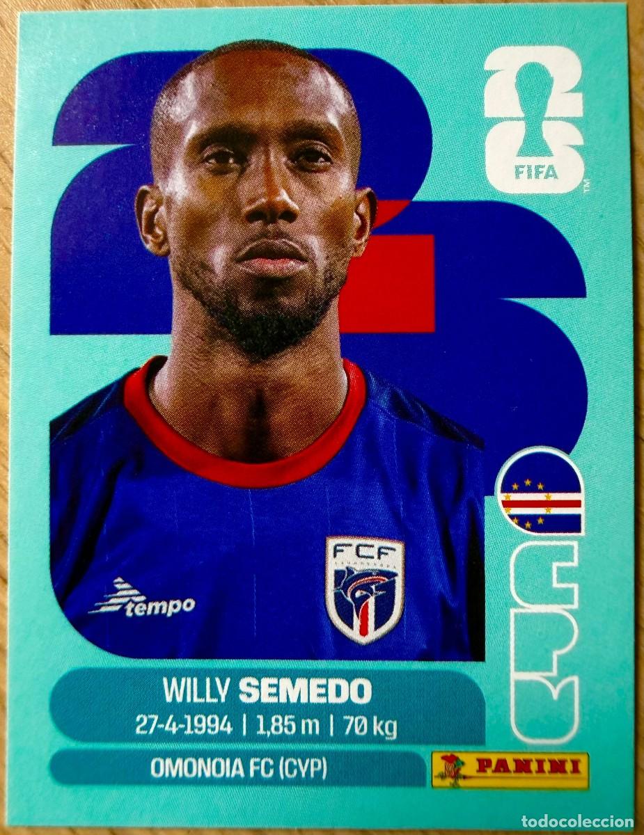 Cromos de F&uacute;tbol: CPV19 CPV 19 WILLY SEMEDO CABO VERDE MUNDIAL FIFA WORLD CUP 2026 26 STICKER CROMO PANINI SIN PEGAR