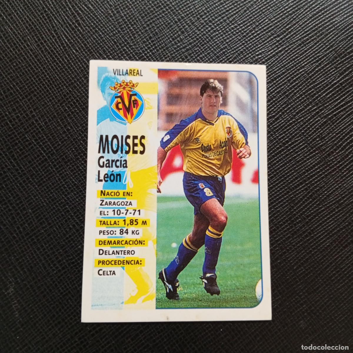 Cromos de F&uacute;tbol: 436 MOISES VILLARREAL PANINI 1998 1999 FUTBOL CROMO 98 99 - SIN PEGAR - A151 PG118 ULTIMOS FICHAJE