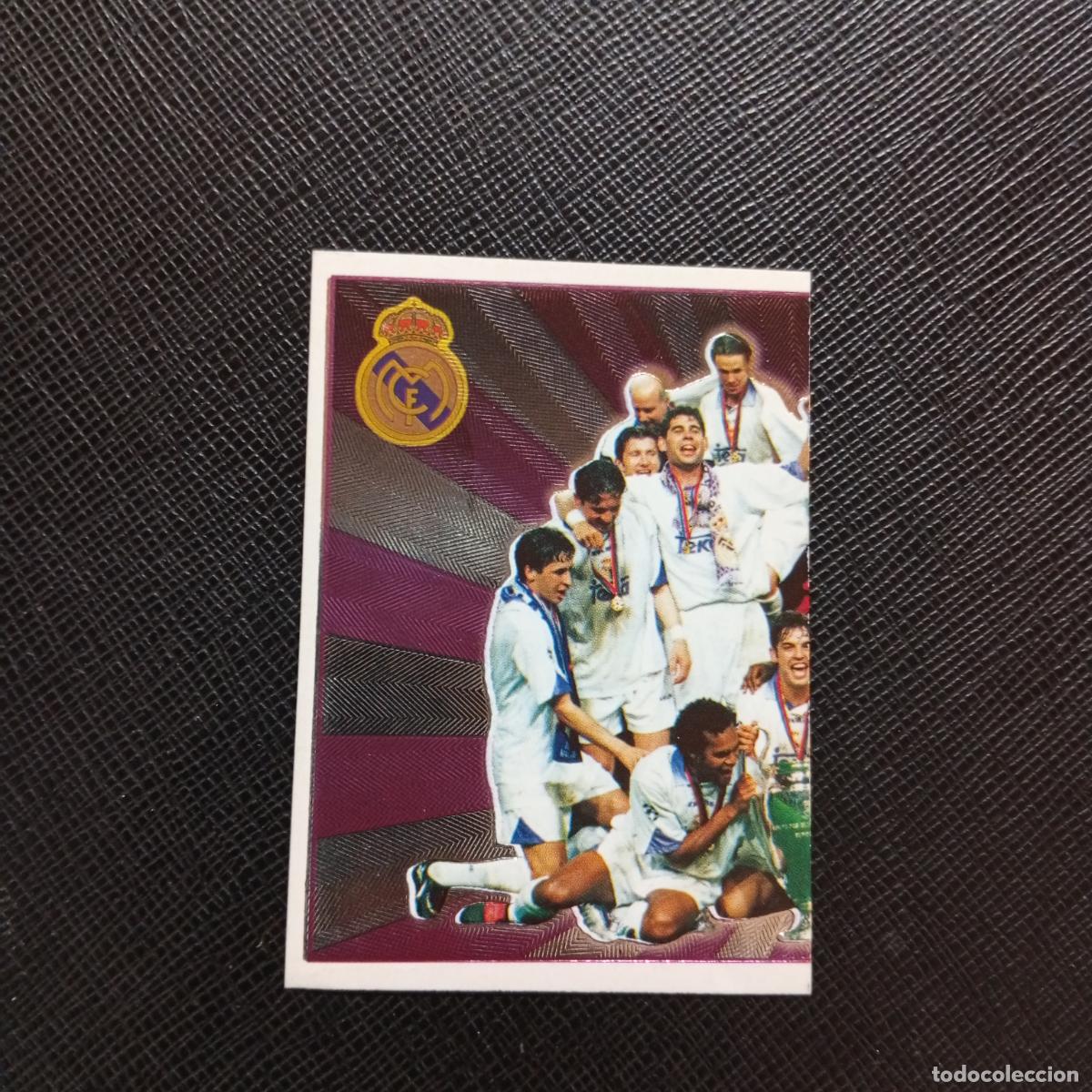 Cromos de F&uacute;tbol: 437 PLANTILLA REAL MADRID PANINI 1998 1999 FUTBOL CROMO 98 99 - SIN PEGAR - A151 PG118