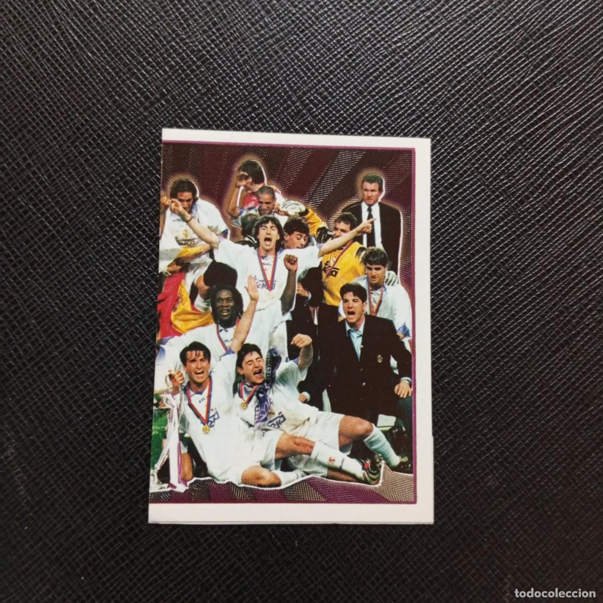 Cromos de F&uacute;tbol: 438 PLANTILLA REAL MADRID PANINI 1998 1999 FUTBOL CROMO 98 99 - - A151 PG127 - VER TRASERA