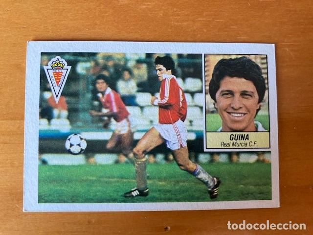 Cromos de F&uacute;tbol: GUINA MURCIA 84-85 ESTE SIN PEGAR