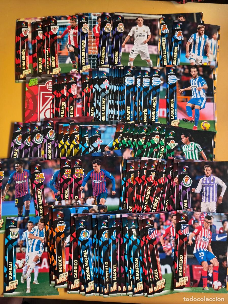 Cromos de F&uacute;tbol: megacracks 2019 20 contiene 115 cromos