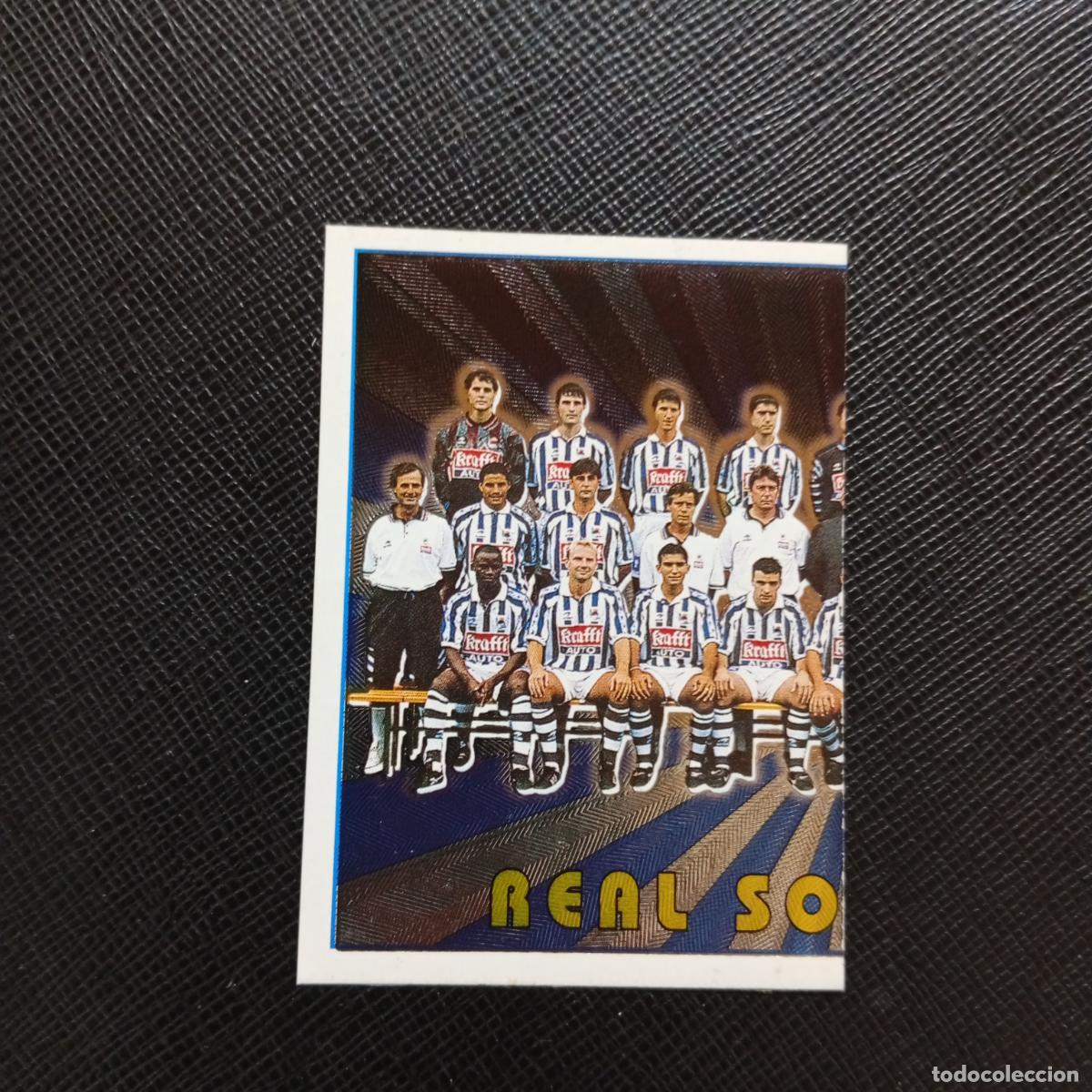 Cromos de F&uacute;tbol: 445 PLANTILLA REAL SOCIEDAD PANINI 1998 1999 FUTBOL CROMO 98 99 - - A151 PG136 - VER TRASERA