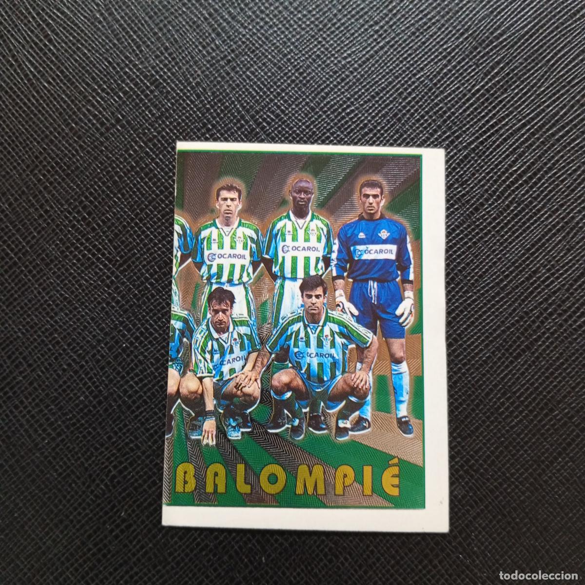 Cromos de F&uacute;tbol: 452 ALINEACION REAL BETIS PANINI 1998 1999 FUTBOL CROMO 98 99 - SIN PEGAR - A151 PG145