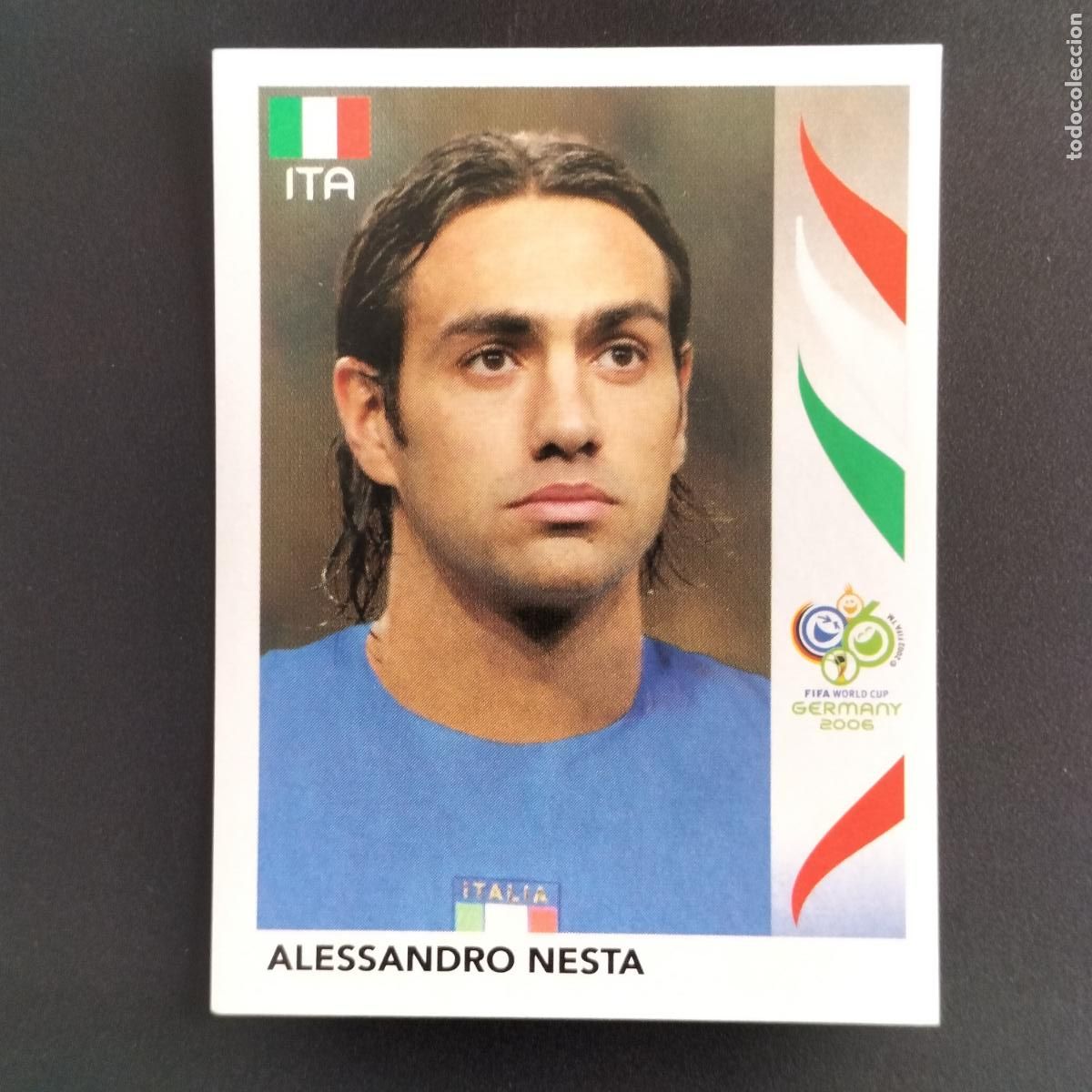 Fu&szlig;ball-Sticker: 326 ALESSANDRO NESTA ITALIA CROMOS FIFA WORLD CUP GERMANY 2006 MUNDIAL ALEMANIA PANINI