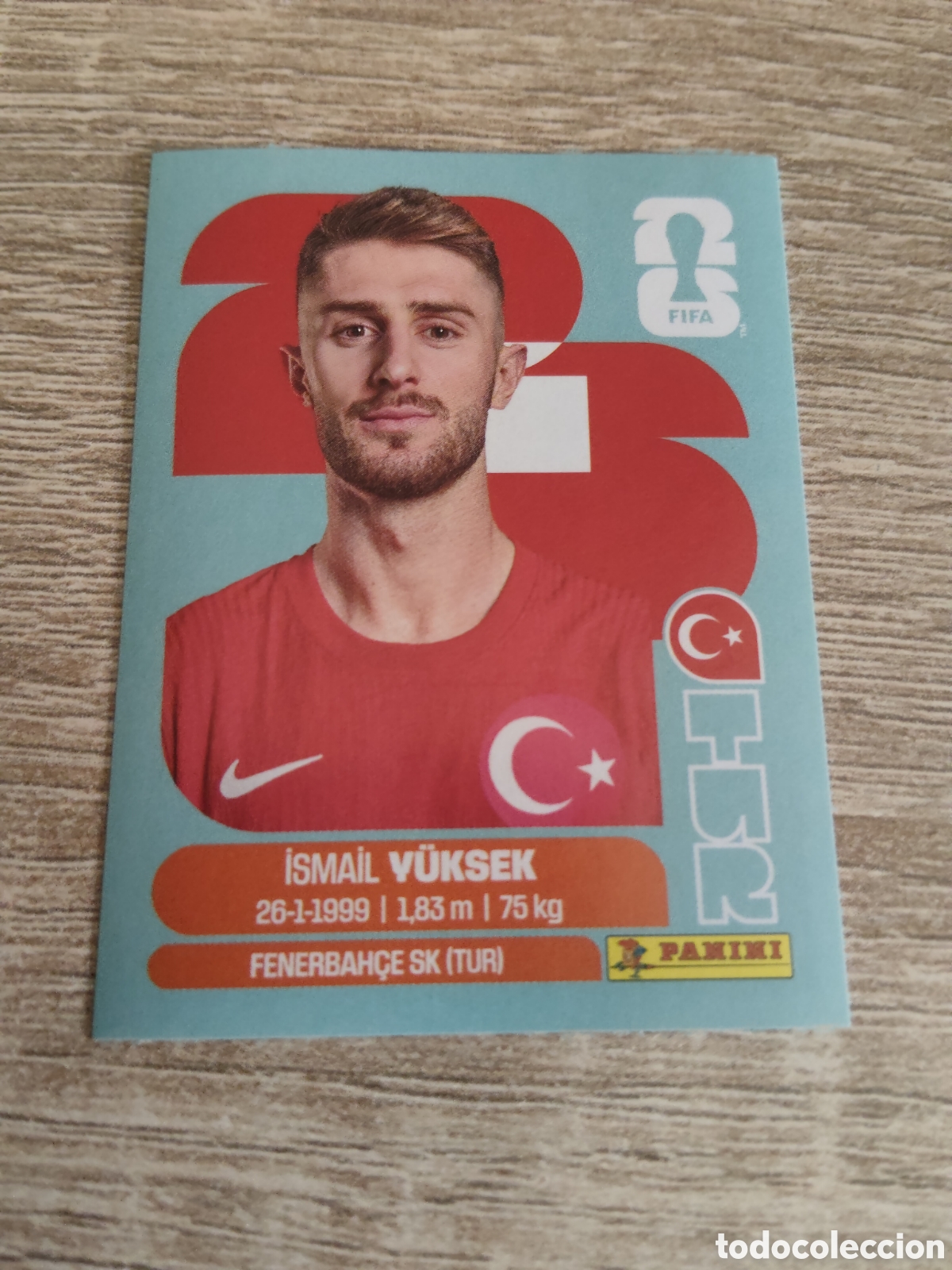 Fu&szlig;ball-Sticker: Panini mundial 2026 TUR 10 Ismail Yuksek Turqu&iacute;a