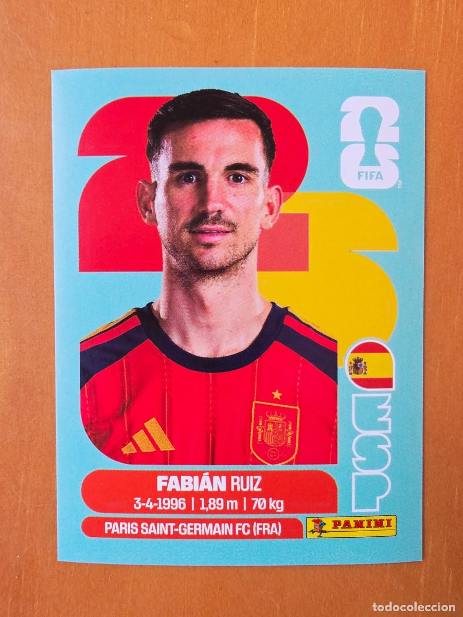 Fu&szlig;ball-Sticker: ESP 12 Fabi&aacute;n Ruiz, Espa&ntilde;a, Panini FIFA World Cup Mundial 2026 Sticker