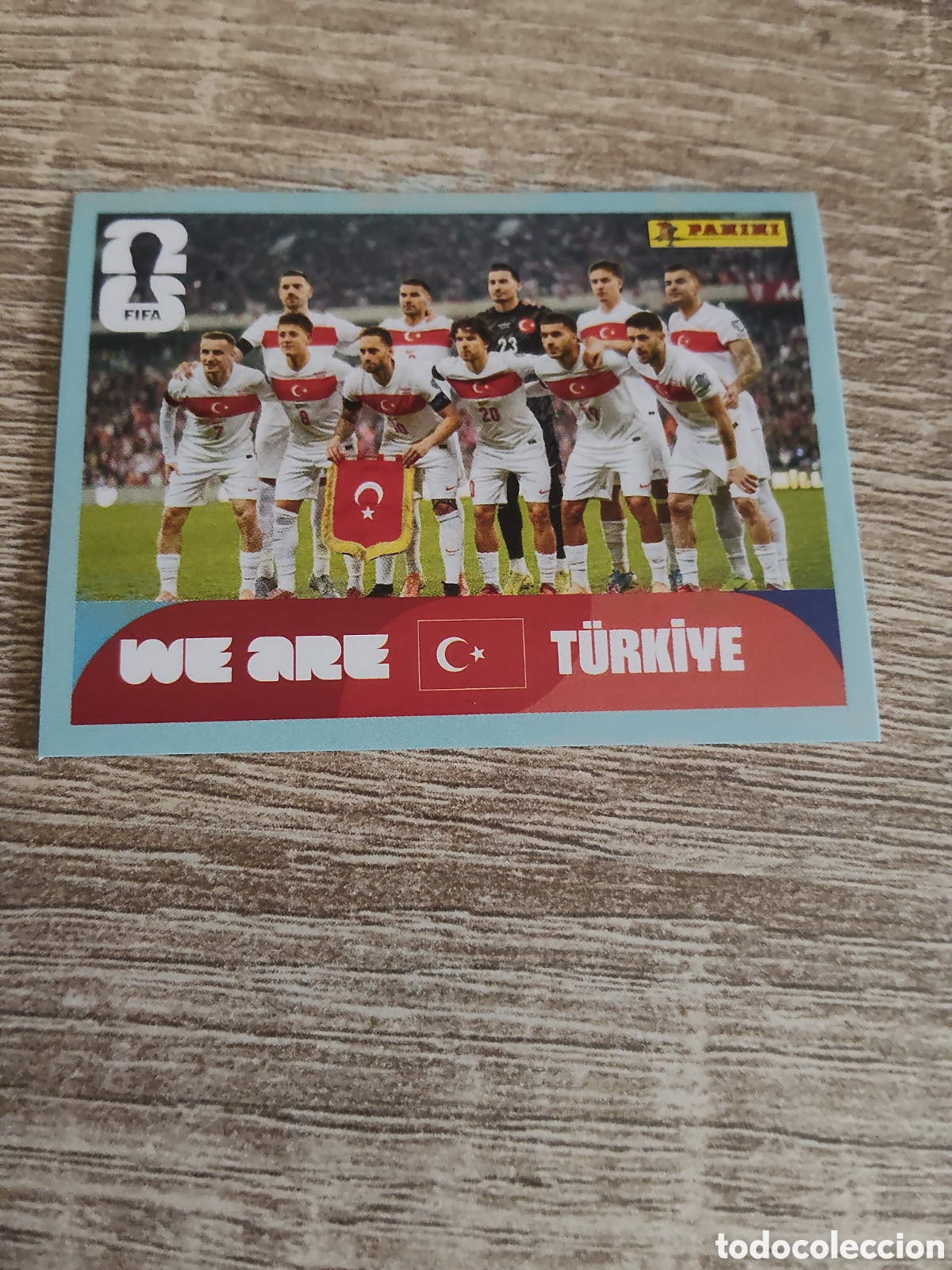 Cromos de F&uacute;tbol: Panini mundial 2026 TUR 13 alineaci&oacute;n Turqu&iacute;a