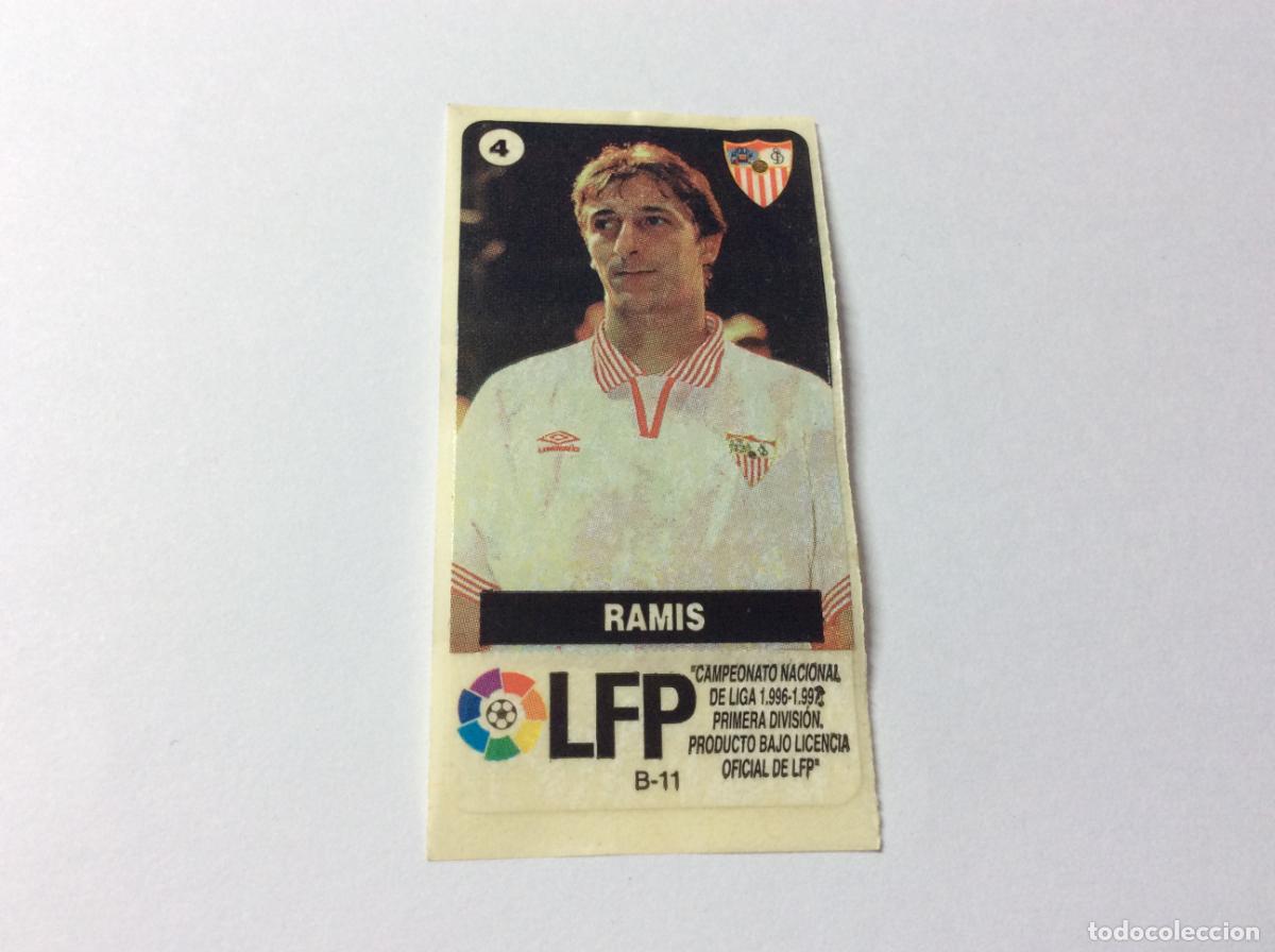 Cromos de F&uacute;tbol: Ramis Sevilla CHICLES VIDAL 96 97 1996 1997 La liga de las estrellas