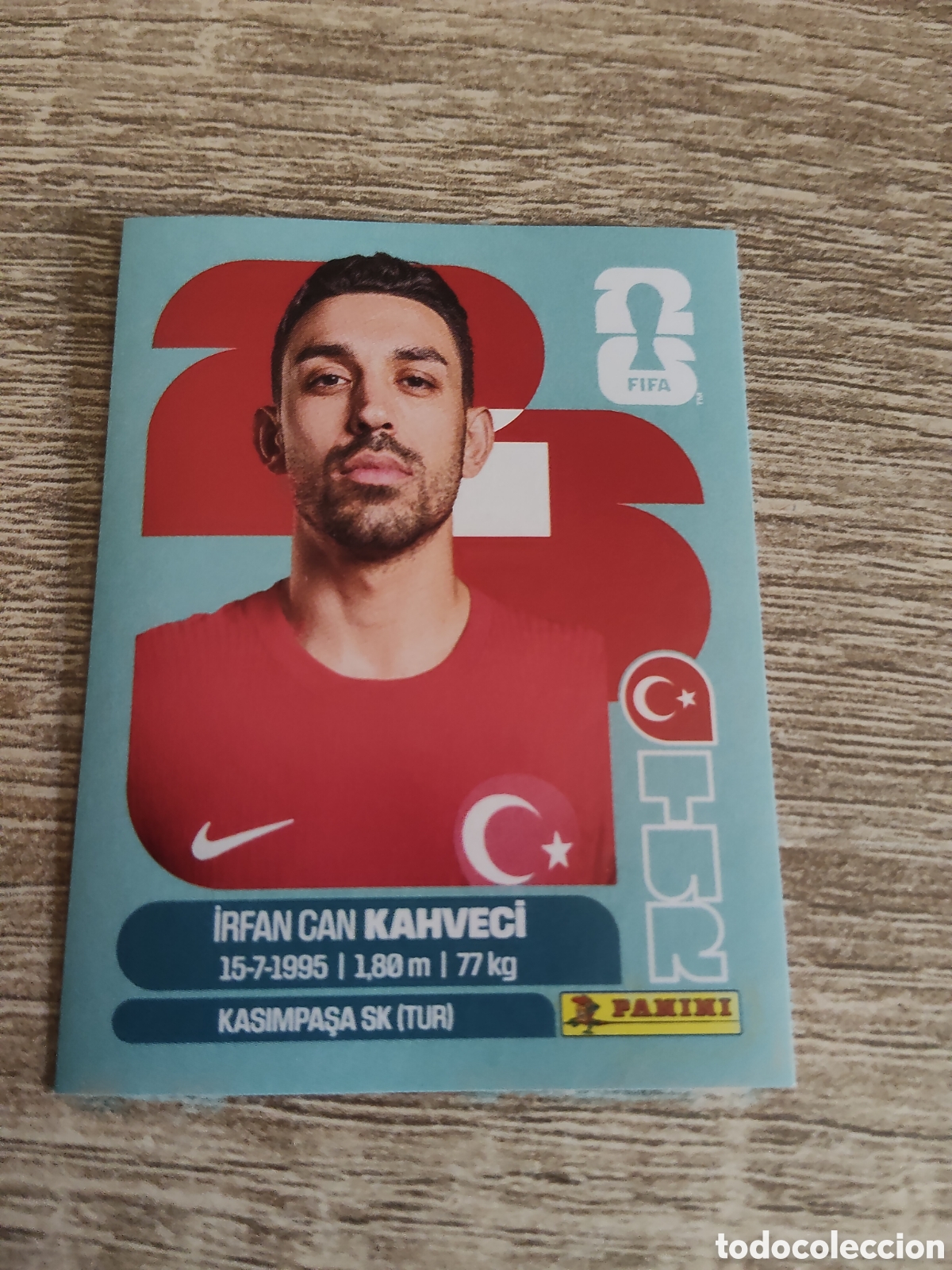 Cromos de F&uacute;tbol: Panini mundial 2026 TUR 15 Irfan Can Kahveci Turqu&iacute;a