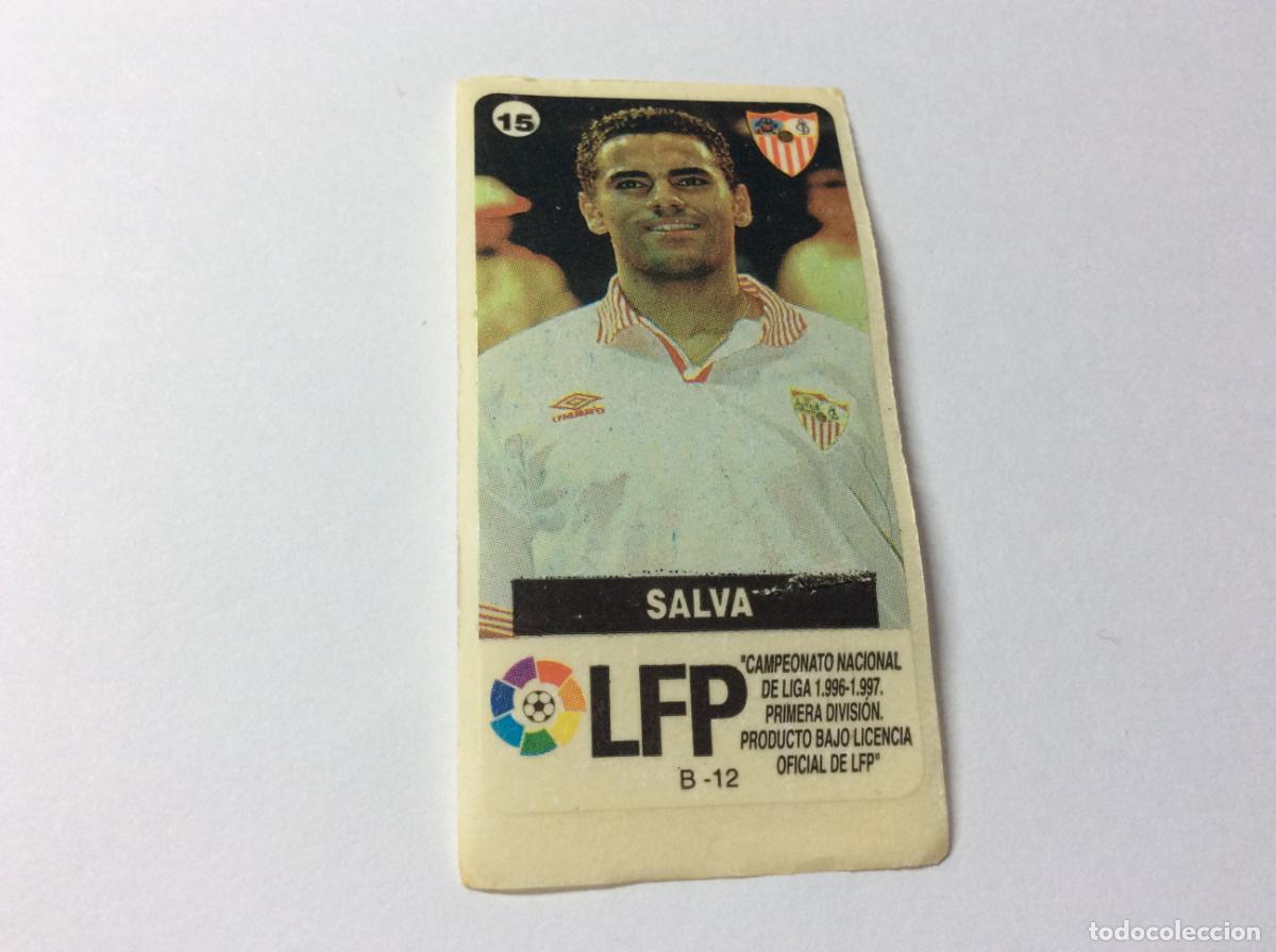 Cromos de F&uacute;tbol: Salva Sevilla CHICLES VIDAL 96 97 1996 1997 La liga de las estrellas
