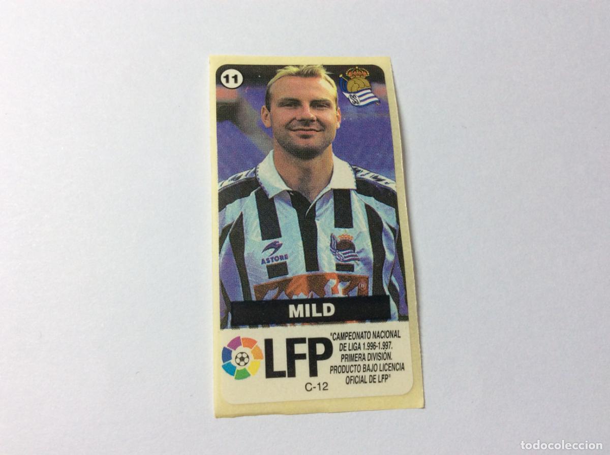 Cromos de F&uacute;tbol: Mild Real Sociedad CHICLES VIDAL 96 97 1996 1997 La liga de las estrellas