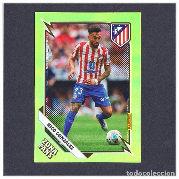 Cromos de F&uacute;tbol: PANINI CLUB 2025 2026 25 26 ATL&Eacute;TICO MADRID NICO GONZALEZ KO40 KO 40 ZONA FANS KROMIX LIGA COLECCI&Oacute;N