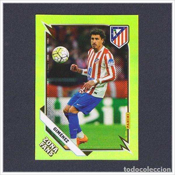 Football Stickers: PANINI CLUB 2025 2026 25 26 ATL&Eacute;TICO MADRID GIMENEZ KO33 KO 33 ZONA FANS KROMIX LIGA COLECCI&Oacute;N