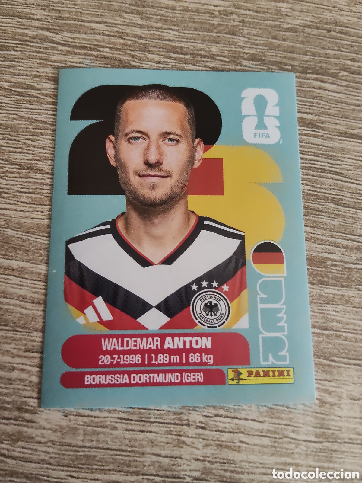 Football Stickers: Panini mundial 2026 GER 7 Waldemar Anton Alemania