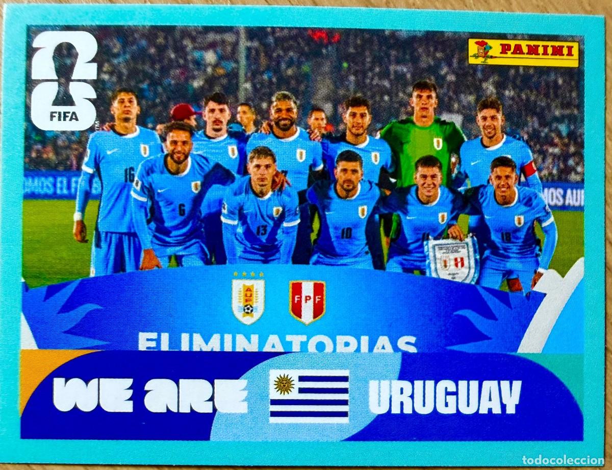 Cromos de Futebol: URU13 URU 13 PLANTILLA URUGUAY MUNDIAL FIFA WORLD CUP 2026 26 STICKER CROMO PANINI SIN PEGAR