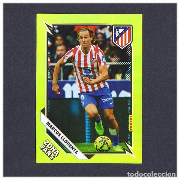 Cromos de Futebol: PANINI CLUB 2025 2026 25 26 ATL&Eacute;TICO MADRID MARCOS LLORENTE KO30 KO 30 ZONA FANS KROMIX LIGA ALBUM