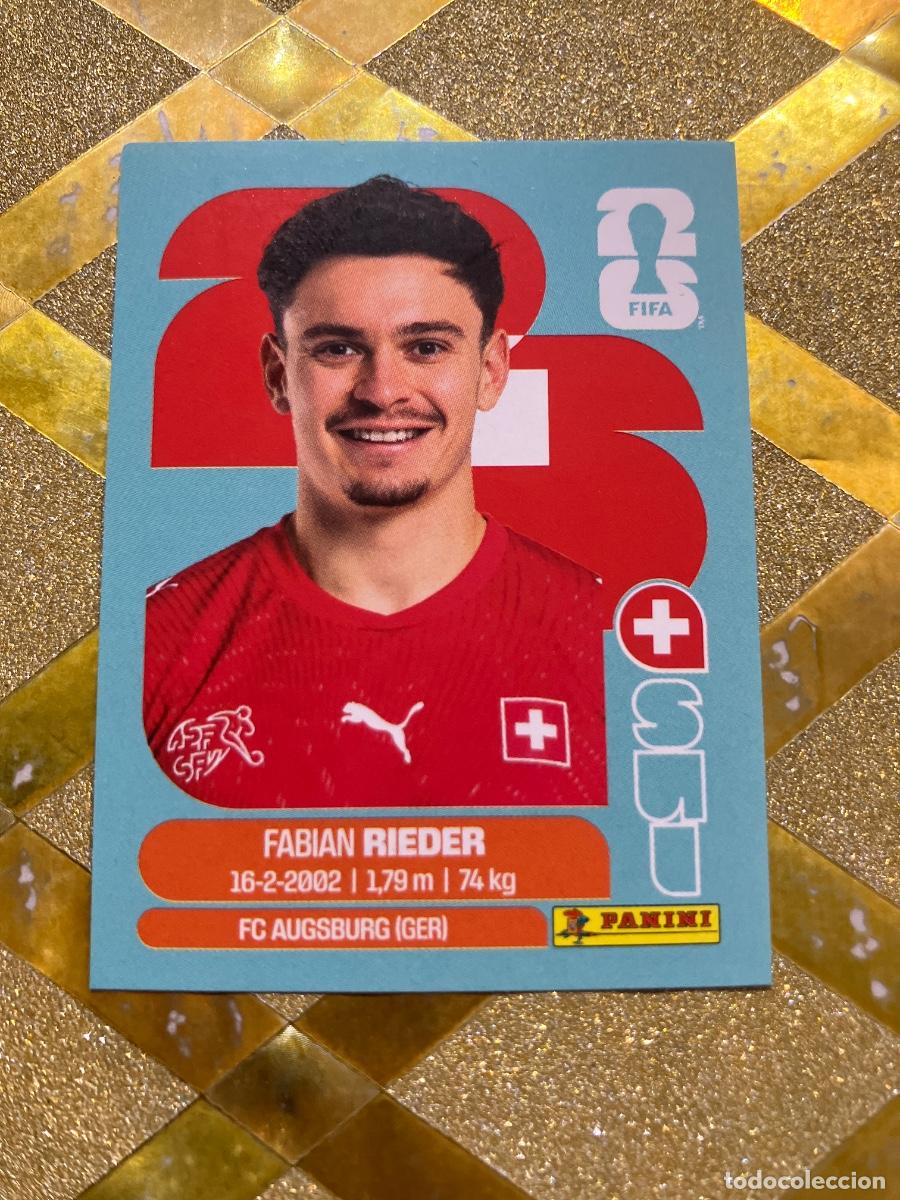 Cromos de F&uacute;tbol: CROMO DE F&Uacute;TBOL SUI 12 FABIAN RIEDER SUIZA MUNDIAL 2026 MEXICO-EEUU-CANADA PANINI !