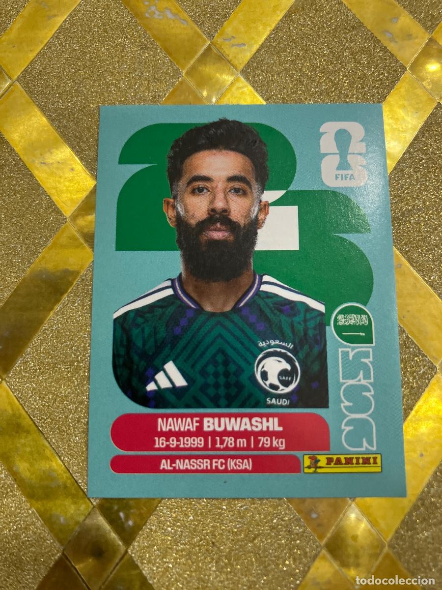 Cromos de F&uacute;tbol: CROMO DE F&Uacute;TBOL NUMERO KSA 5 NAWAF DE ARABIA SAUDI MUNDIAL 2026 MEXICO-EEUU-CANADA PANINI !
