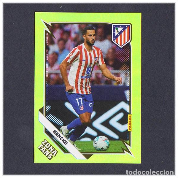 Cromos de F&uacute;tbol: PANINI CLUB 2025 2026 25 26 ATL&Eacute;TICO MADRID HANCKO KO32 KO 32 ZONA FANS KROMIX LIGA COLECCI&Oacute;N ALBUM