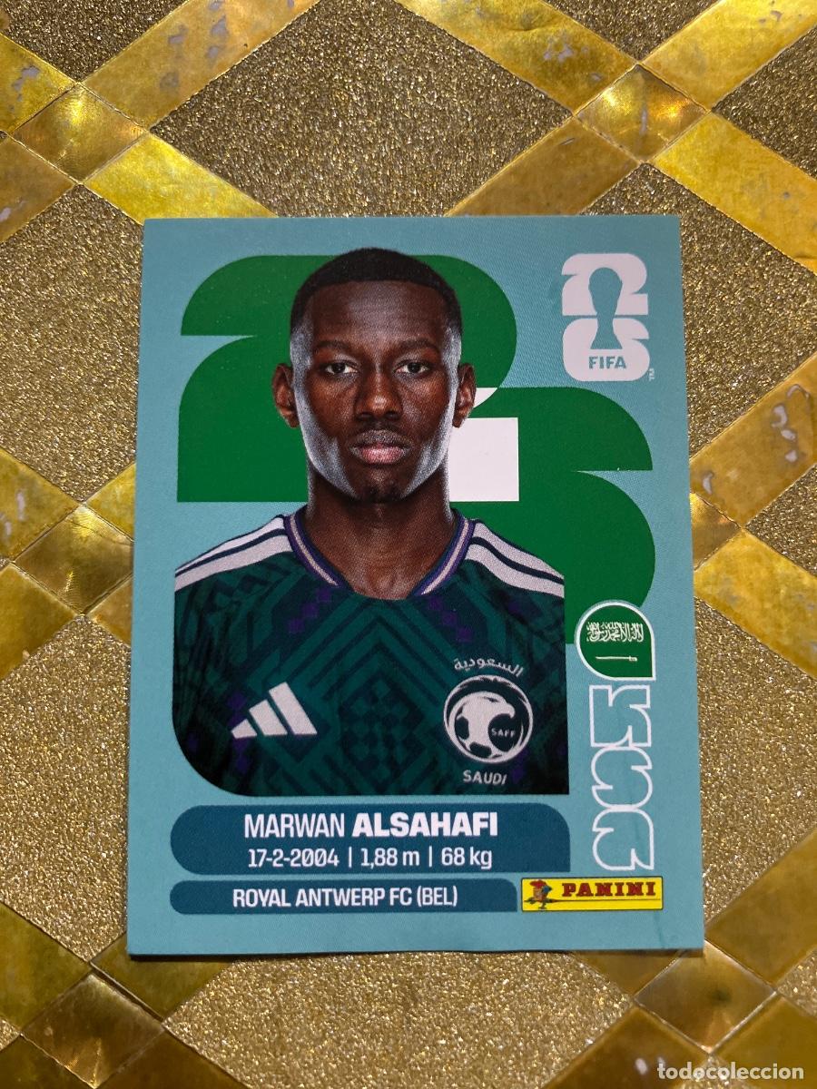 Cromos de F&uacute;tbol: CROMO DE F&Uacute;TBOL NUMERO KSA 15 MARWAN DE ARABIA SAUDI MUNDIAL 2026 MEXICO-EEUU-CANADA PANINI !