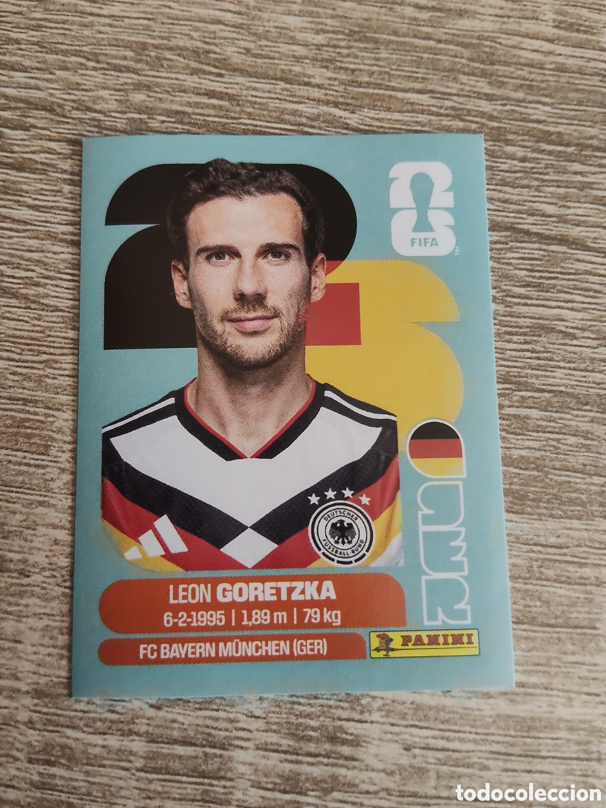 Cromos de F&uacute;tbol: Panini mundial 2026 GER 14 Leon Goretzka Alemania
