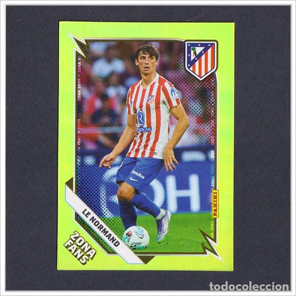 Cromos de F&uacute;tbol: PANINI CLUB 2025 2026 25 26 ATL&Eacute;TICO MADRID LE NORMAND KO31 KO 31 ZONA FANS KROMIX LIGA COLECCI&Oacute;N