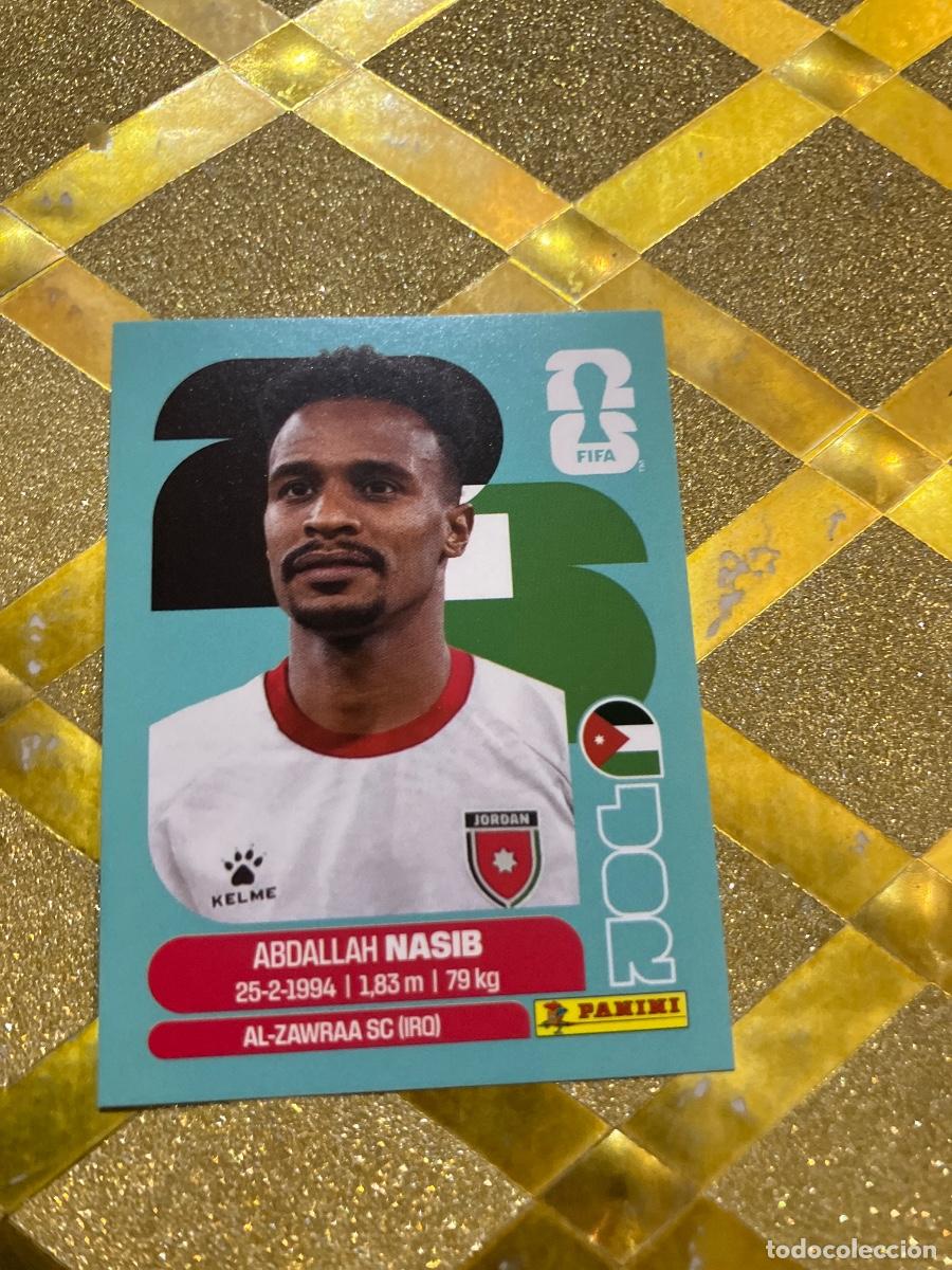 Cromos de F&uacute;tbol: CROMO DE F&Uacute;TBOL NUMERO JOR 6 ABDULLAH NASIB JORDANIA MUNDIAL 2026 MEXICO-EEUU-CANADA PANINI !