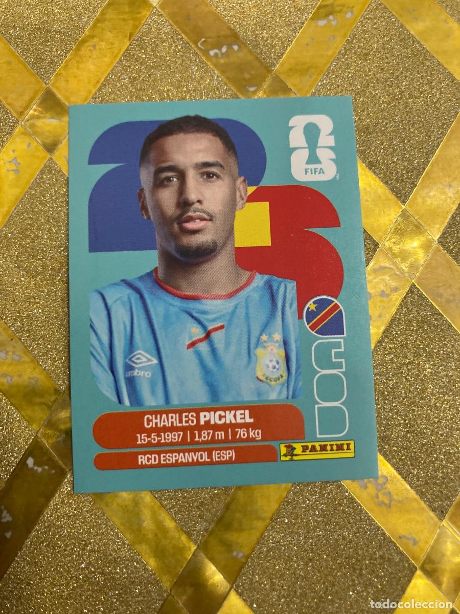 Cromos de F&uacute;tbol: CROMO DE F&Uacute;TBOL NUMERO COD 8 CHARLES PICKEL CONGO MUNDIAL 2026 MEXICO-EEUU-CANADA PANINI !