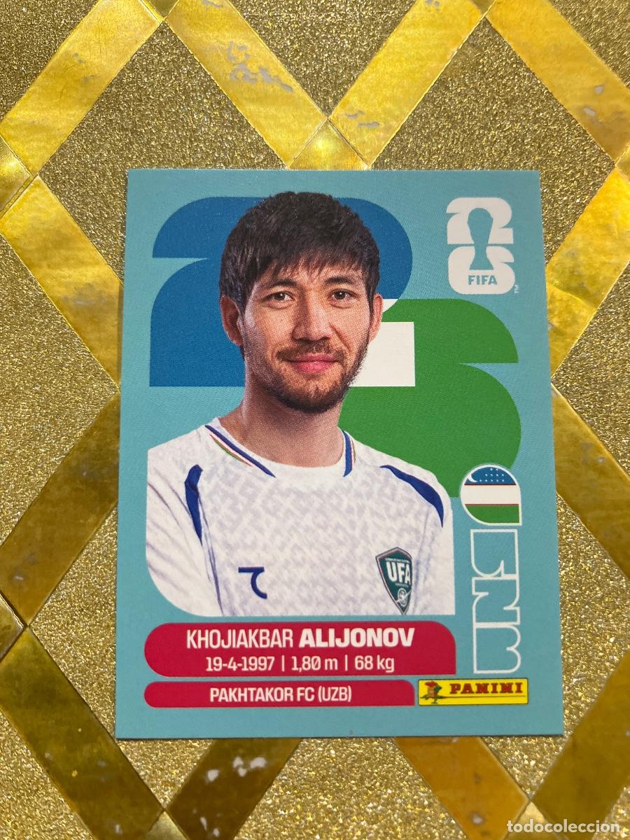 Cromos de F&uacute;tbol: CROMO DE F&Uacute;TBOL NUMERO 8 ALIJONOV UZBEKISTAN MUNDIAL 2026 MEXICO-EEUU-CANADA PANINI !