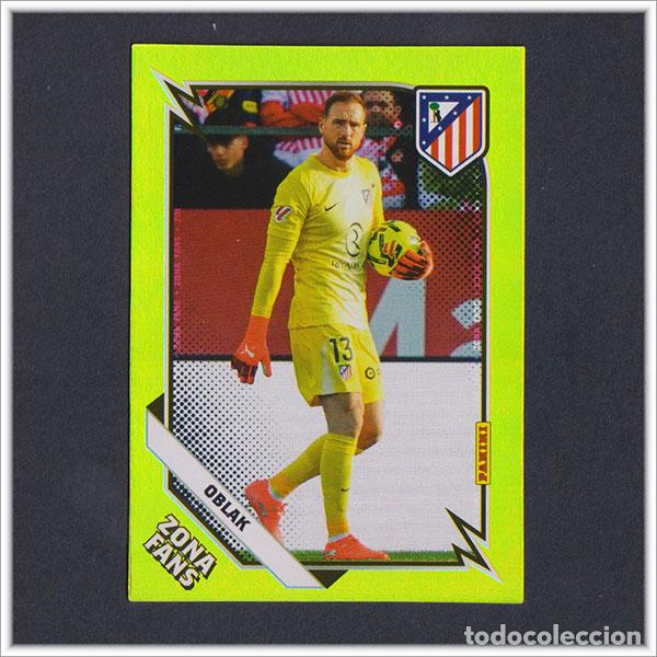 Cromos de F&uacute;tbol: PANINI CLUB 2025 2026 25 26 ATL&Eacute;TICO MADRID OBLAK KO29 KO 29 ZONA FANS KROMIX LIGA ALBUM COLECCI&Oacute;N