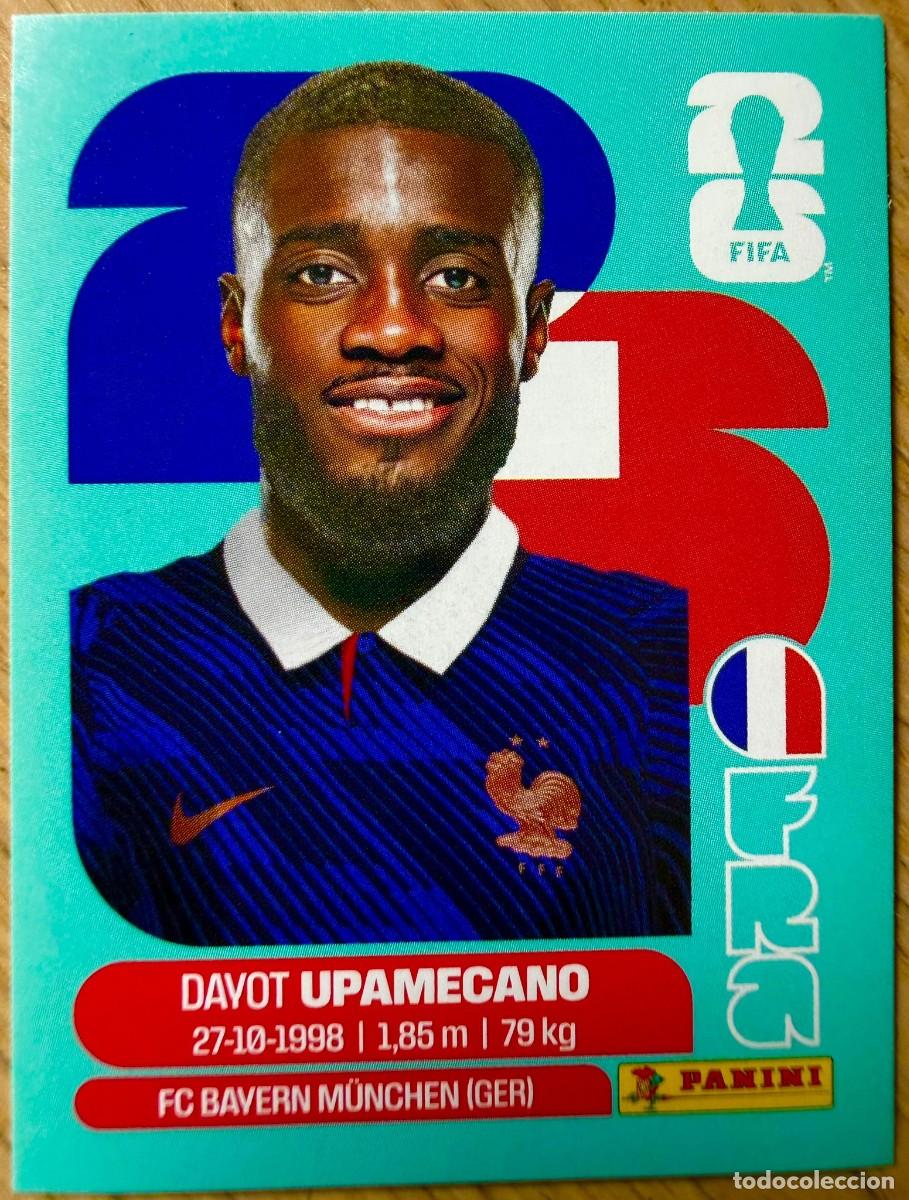 Cromos de F&uacute;tbol: FRA7 FRA 7 UPAMECANO FRANCIA MUNDIAL FIFA WORLD CUP 2026 26 STICKER CROMO PANINI SIN PEGAR