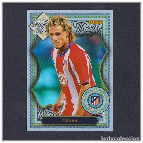 Cartes &agrave; collectionner de Football: PANINI CLUB 2025 2026 25 26 ATL&Eacute;TICO MADRID FORLAN HH8 HALL OF HEROES LIGA ALBUM COLECCI&Oacute;N