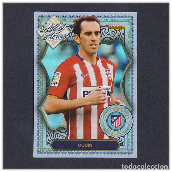 Cartes &agrave; collectionner de Football: PANINI CLUB 2025 2026 25 26 ATL&Eacute;TICO MADRID GODIN HH5 HALL OF HEROES LIGA ALBUM COLECCI&Oacute;N
