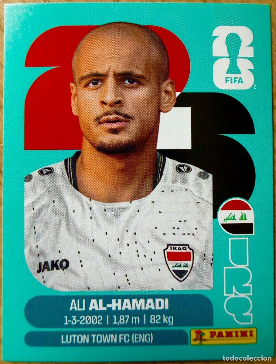 Cromos de F&uacute;tbol: IRQ18 IRQ 18 AL HAMADI IRAQ MUNDIAL FIFA WORLD CUP 2026 26 STICKER CROMO PANINI SIN PEGAR
