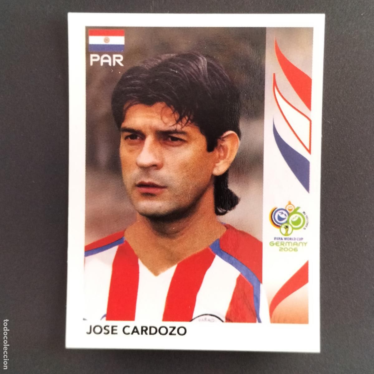 Cromos de F&uacute;tbol: 126 JOSE CARDOZO PARAGUAY CROMOS FIFA WORLD CUP GERMANY 2006 MUNDIAL ALEMANIA PANINI