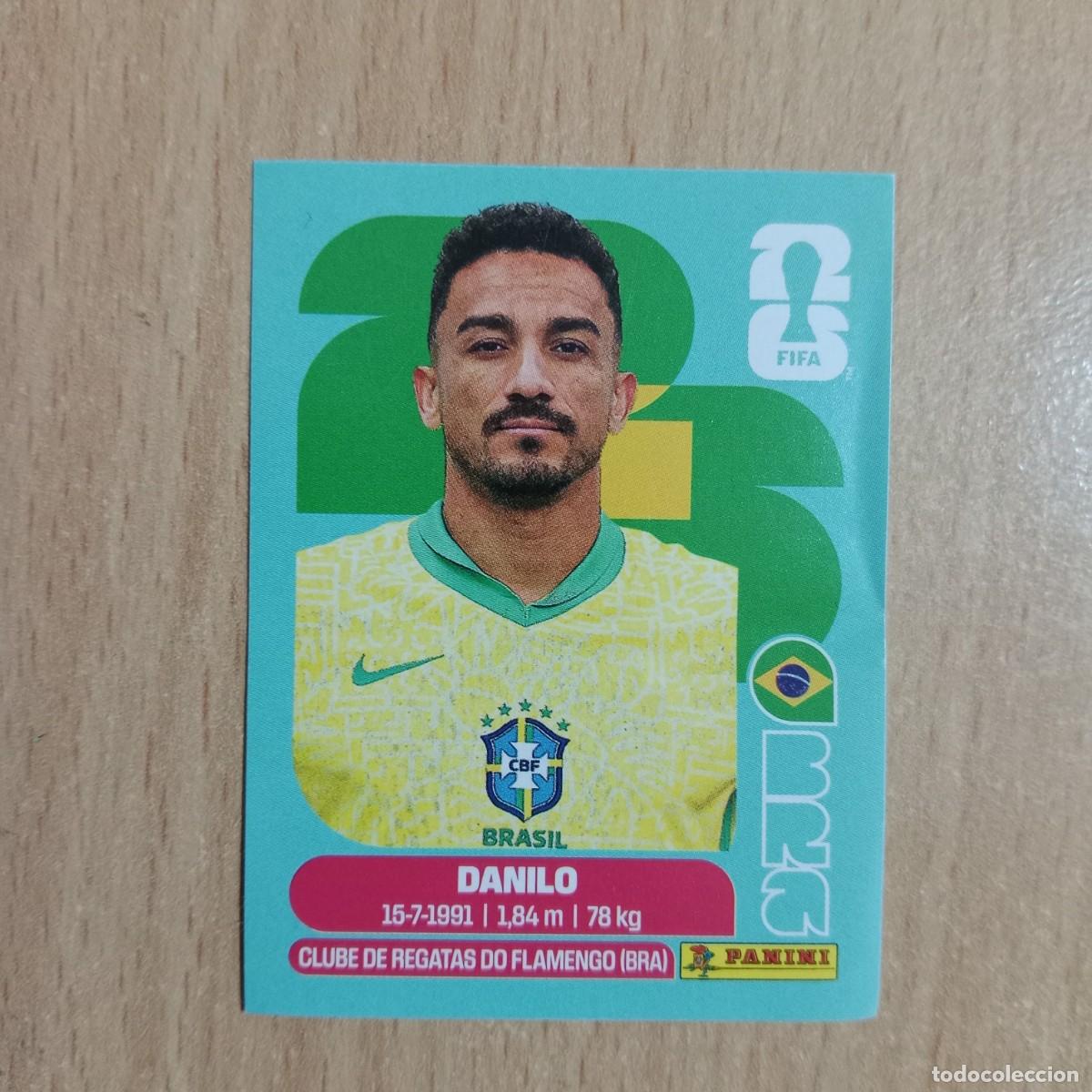 Cromos de F&uacute;tbol: DANILO , BRASIL , STICKER CROMO N&ordm; BRA 7 , FIFA WORLD CUP 2026 - PANINI - A&Ntilde;O 2026.